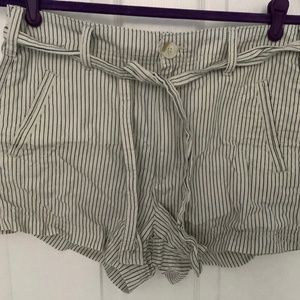 American Eagle Outfitters Striped Shorts w/ Waist Tie Size 8 LIKE NEW OTHER